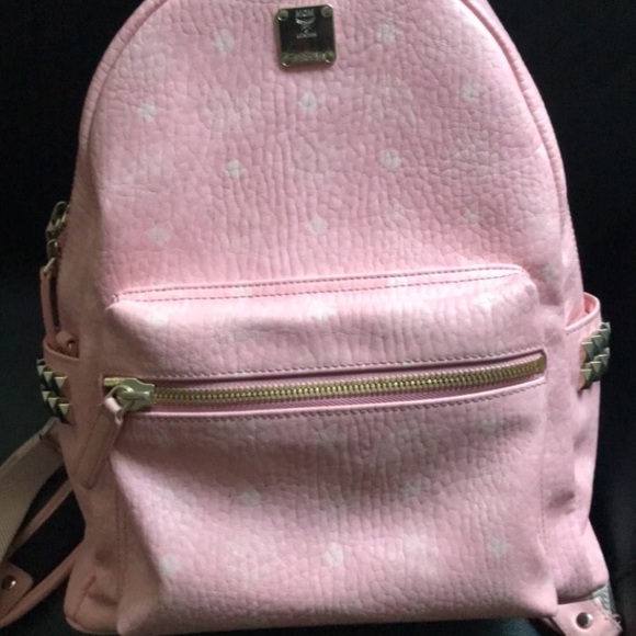 Pink MCM BACKPACK main image 4